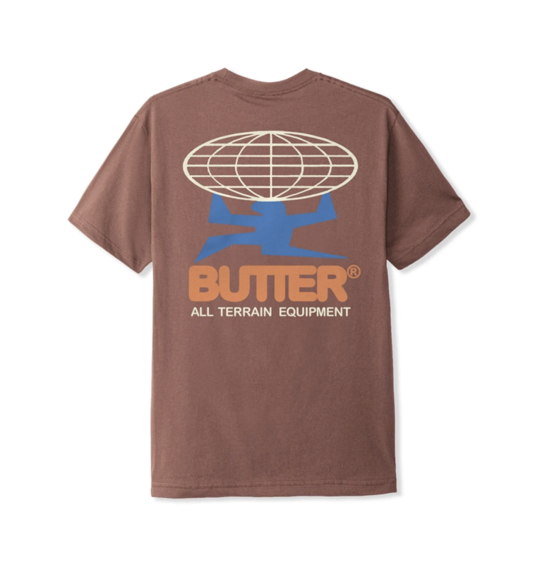 Butter Goods All Terrain Tee - Washed Wood