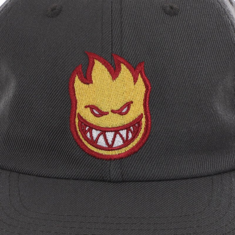 Spitfire Lil Bighead Fill Strapback - Charcoal/Red/Gold