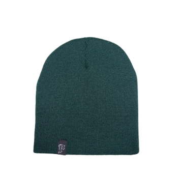 Palm Isle Perrier Uncuffed Classic Beanie - Alpine Green