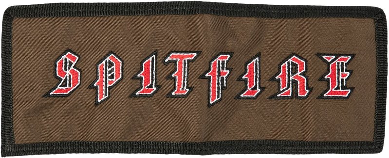 Spitfire Old E Bi-Fold Wallet - Brown/Black/Red