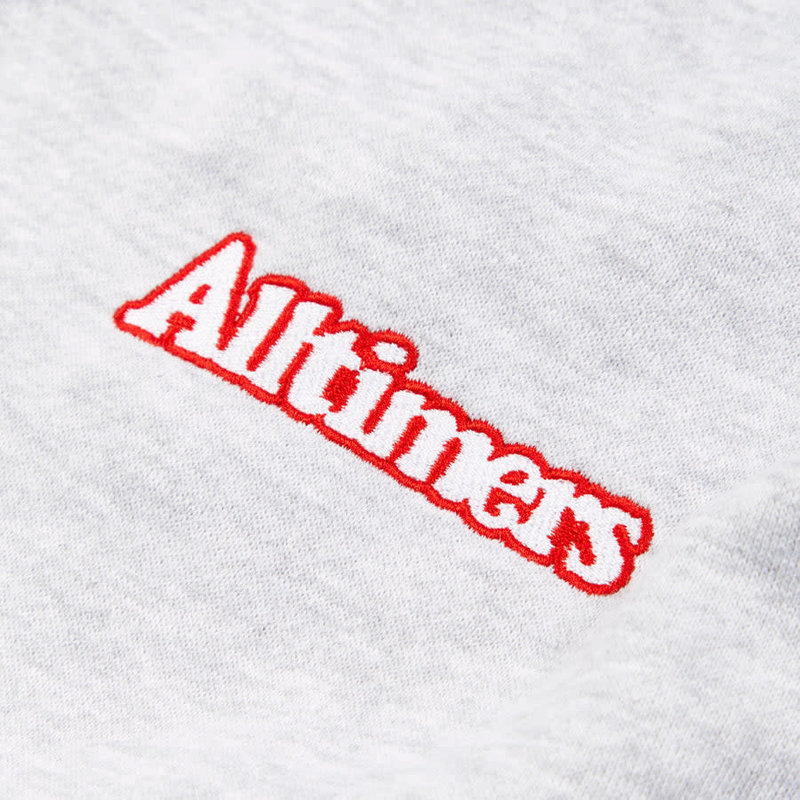 Alltimers Mini Broadway Embroidered Hoody - Heather Grey