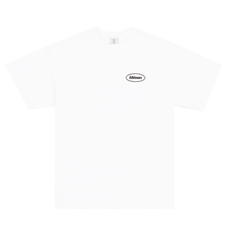 Alltimers Broadway Oval Tee - White