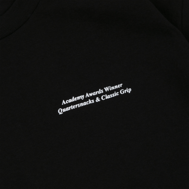 Classic Grip x Quartersnacks Winner Tee - Black