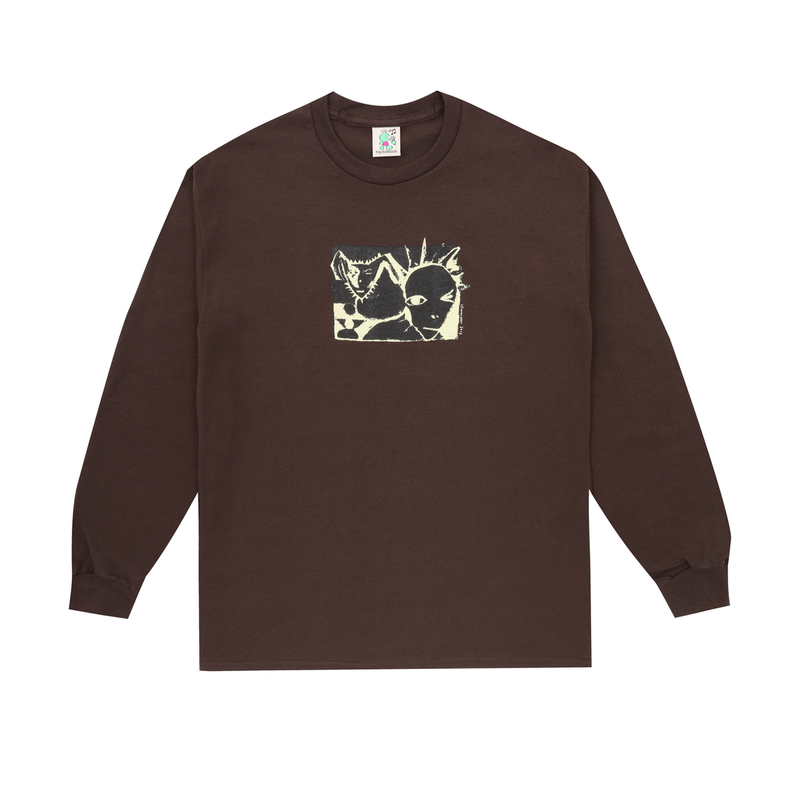 Frog Spikey Man Longsleeve - Brown