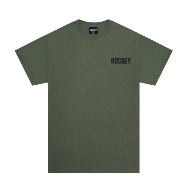 Hockey Luck Tee - Army Green