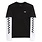 Vans Kids Long Check Twofer Long Sleeve T-Shirt - Black/Black