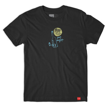 Chocolate Quiet Night Tee - Black