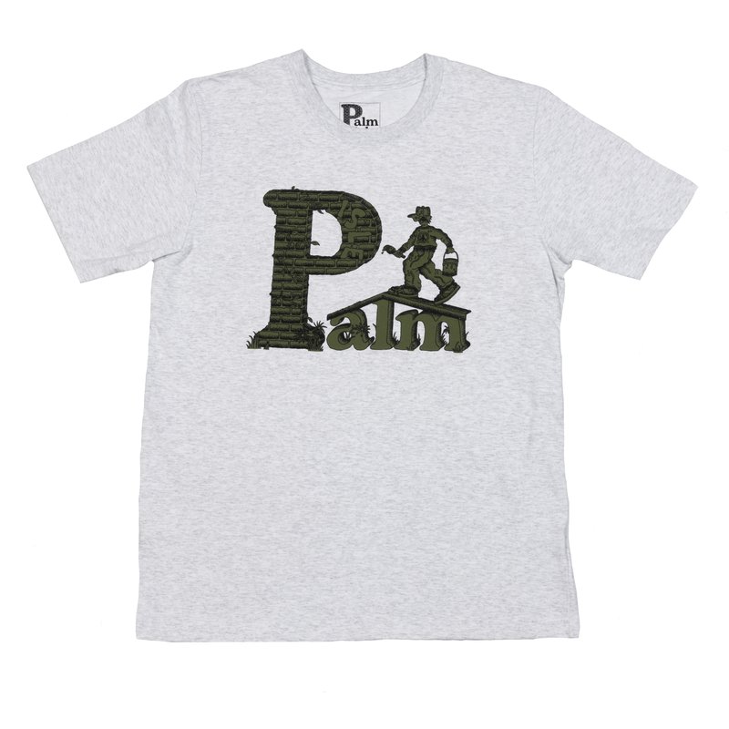 Palm Isle Hugo B. Painter T-Shirt - Ash