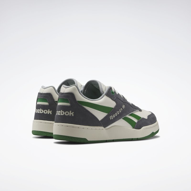 Reebok BB 4000 II - Classic White/Pure Grey 7/Glen Green