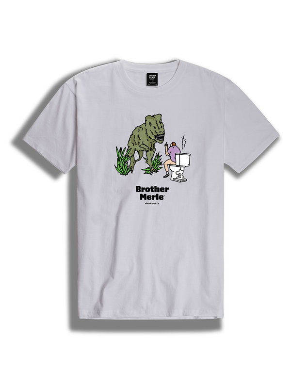 Brother Merle Jurassic Merle T-Shirt - Argent