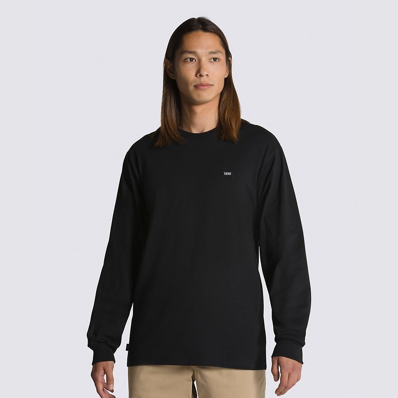 Vans Off The Wall Classic Long Sleeve Shirt - Black