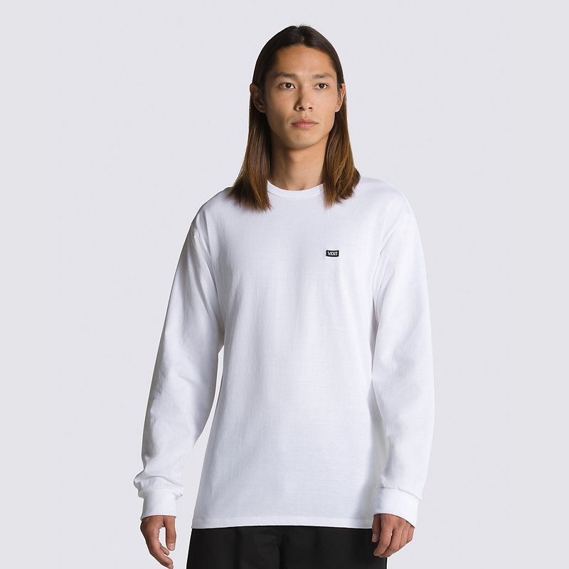 Vans Off The Wall Classic Long Sleeve Shirt - White