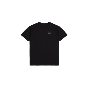 Brixton Linwood T-Shirt M/C Standard - Noir/Bleu Poussiéreux/Terre Sombre