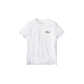 Brixton Parsons S/S Tailored Tee - White/Olive Surplus
