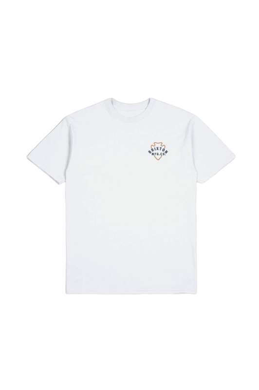 Brixton Cleburne S/S Standard Tee - White