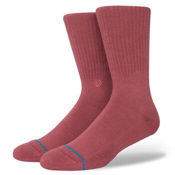 Stance Icon Crew Chaussettes - Rose Rebel