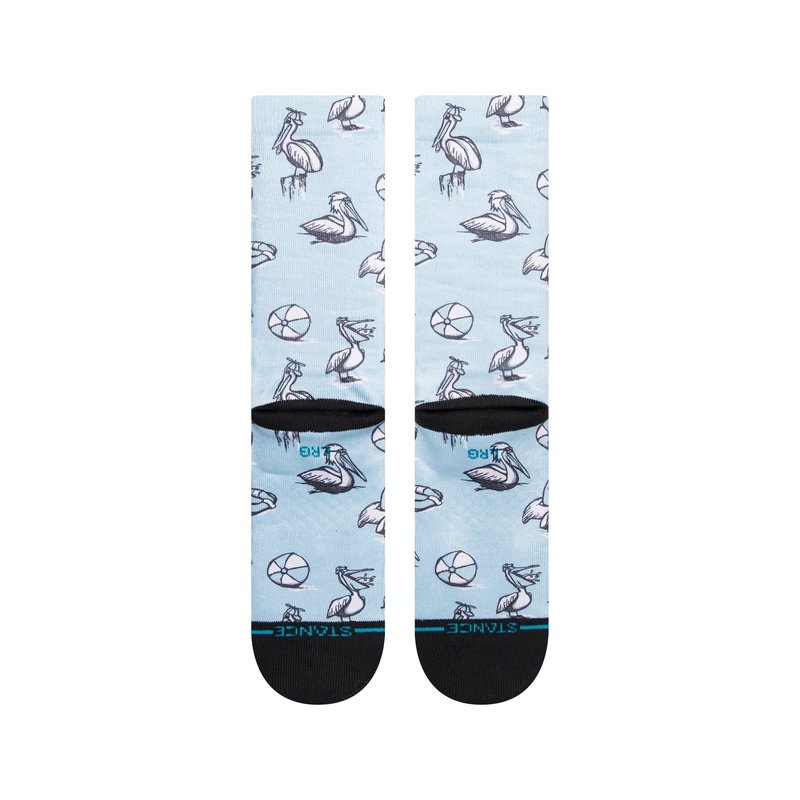 Stance Nigel Crew Socks - Light Blue