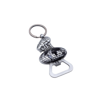 Fucking Awesome Flea The World Bottle Keychain - Stainless Steel