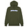 Fucking Awesome Cut Out Logo Hoodie - Army Green