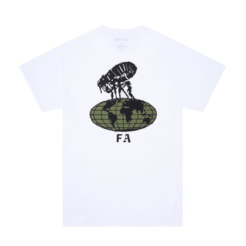 Fucking Awesome Flea The World T-Shirt - Blanc