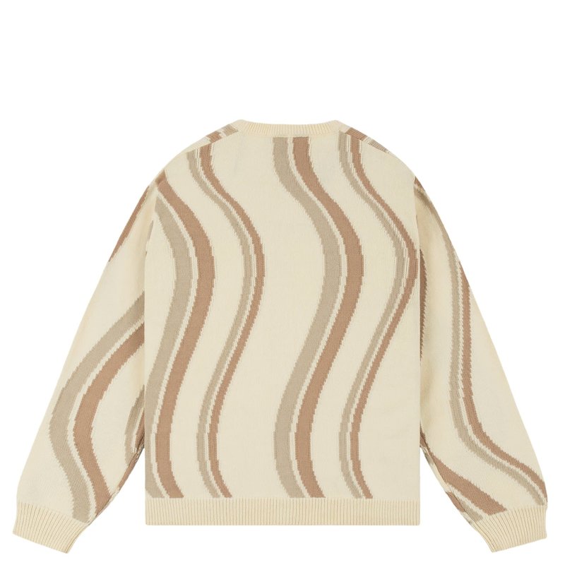 Dime Lightwave Knit Cardigan - Cream