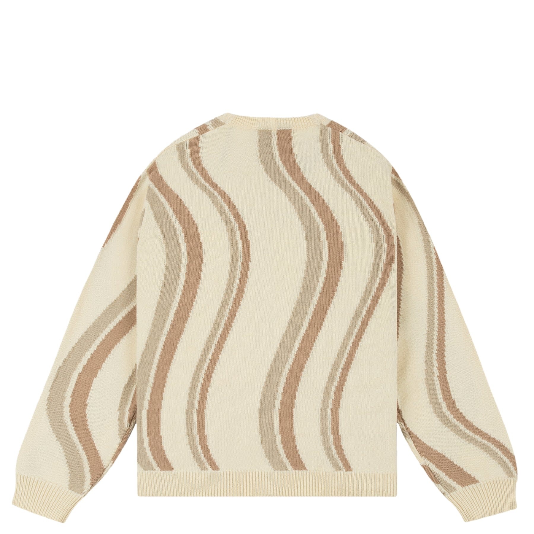 Dime Lightwave Knit Cardigan - Cream - Palm Isle Skate Shop