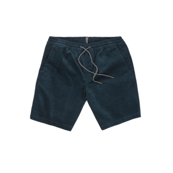 Volcom Frickin Mix Elastic Waist Shorts - Cruzer Blue