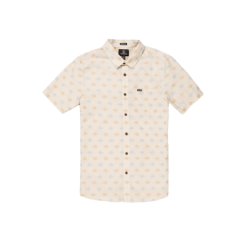 Volcom Stackstone Short Sleeve Shirt - Whitecap Grey