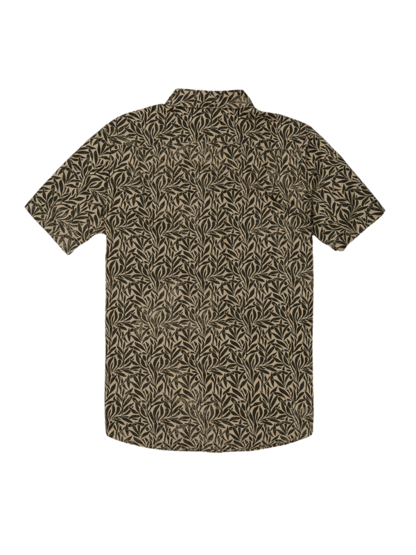 Volcom Falling Leaf Short Sleeve Shirt - Pewter