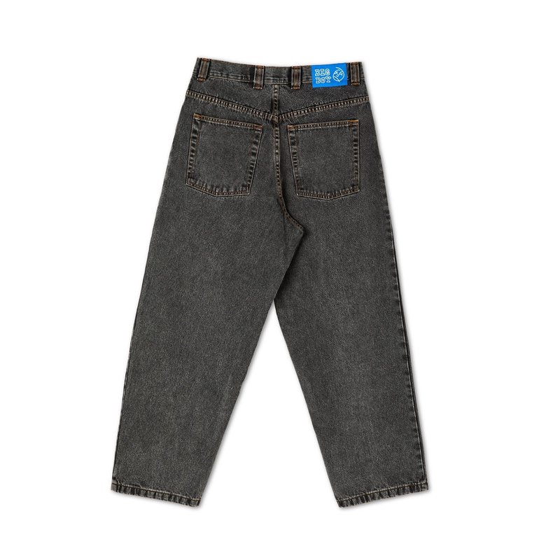 Polar Skate Co. Big Boy Jeans - Washed Black - Palm Isle Skate Shop