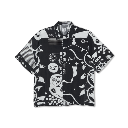 Polar Skate Co. Spiral Shirt - Black/White