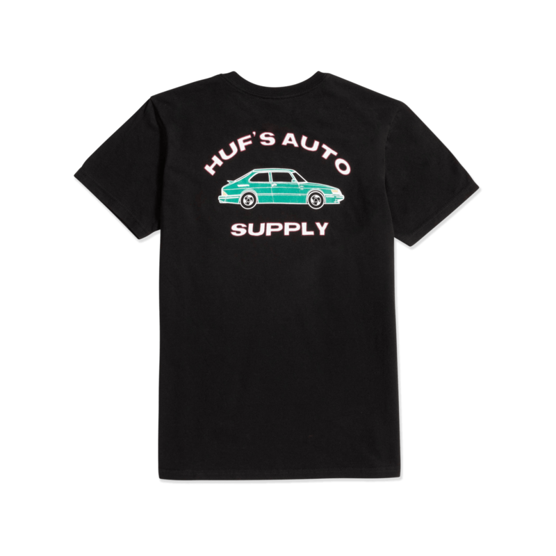 HUF Chop Chop Pocket T-Shirt - Black