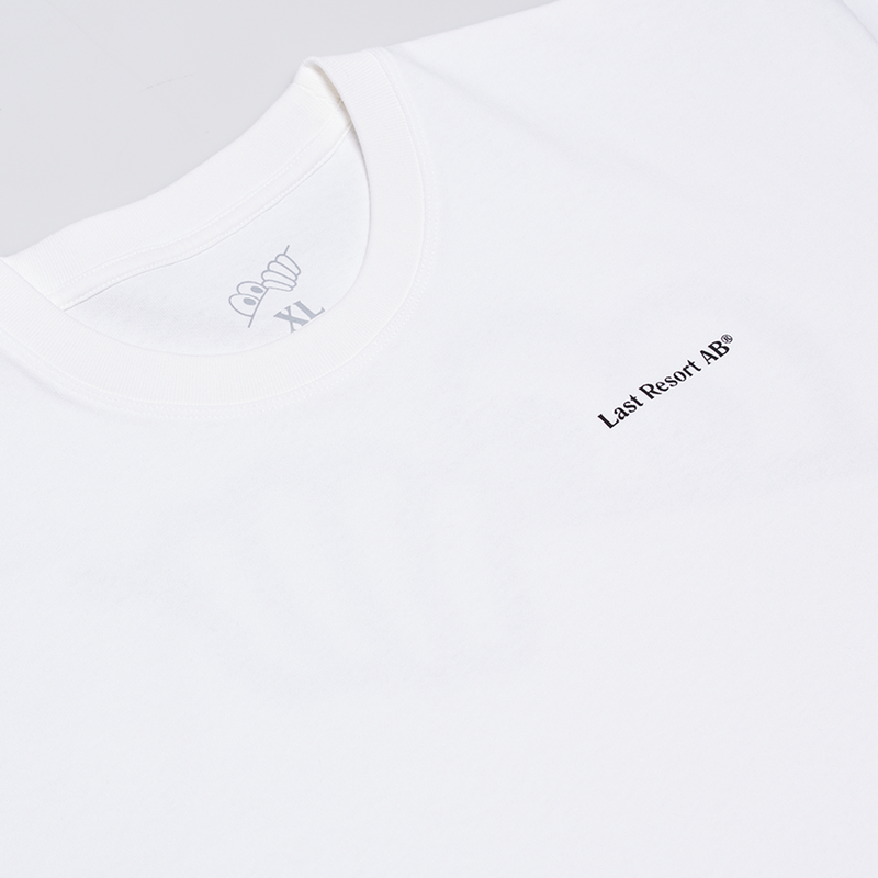 Last Resort AB Vandal SS Tee - White - Palm Isle Skate Shop