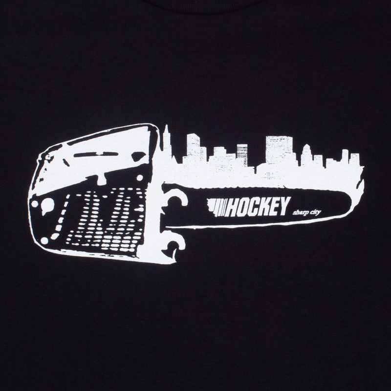 Hockey Sharp City T-Shirt - Noir
