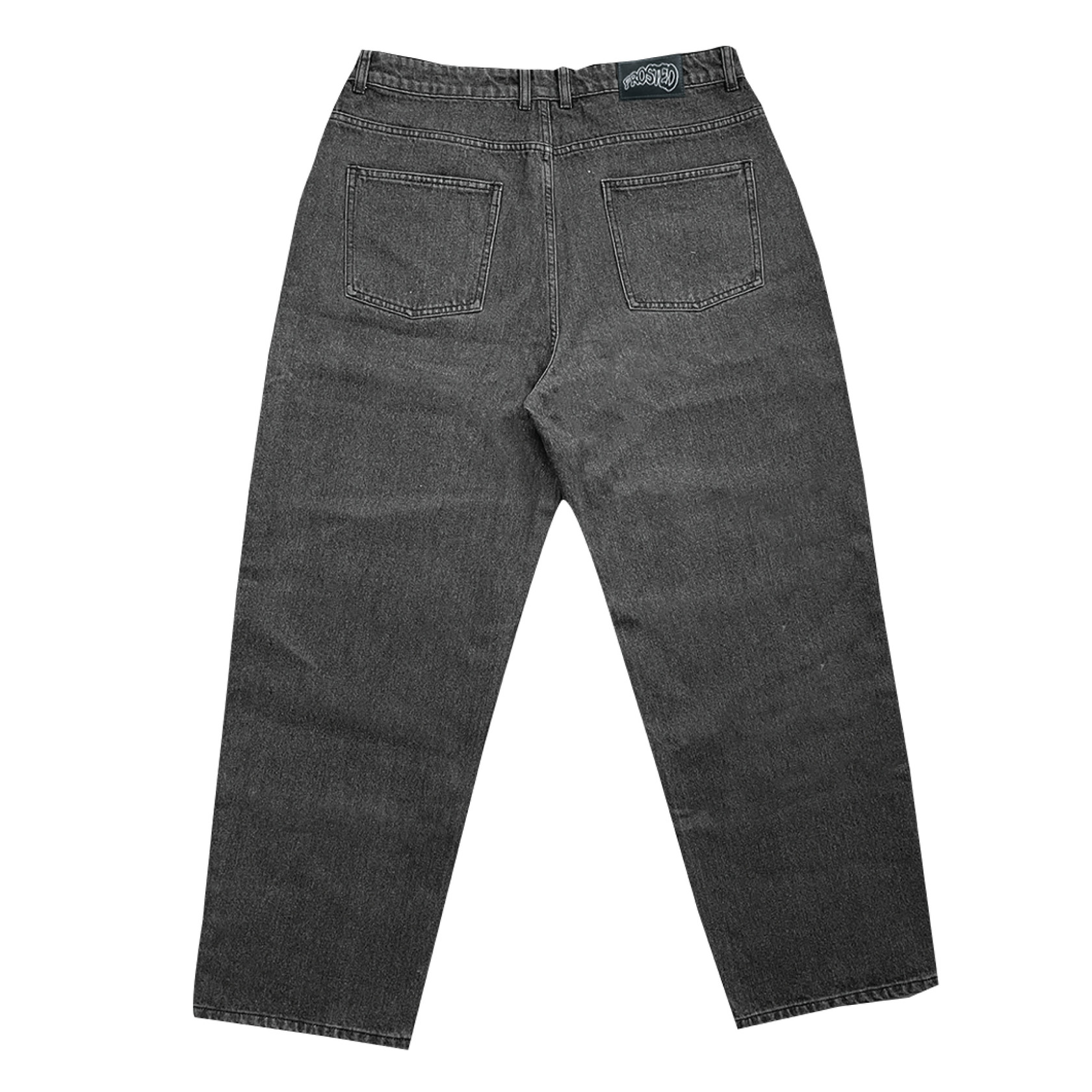 Frosted Wavy Pants - Vintage Black - Palm Isle Skate Shop