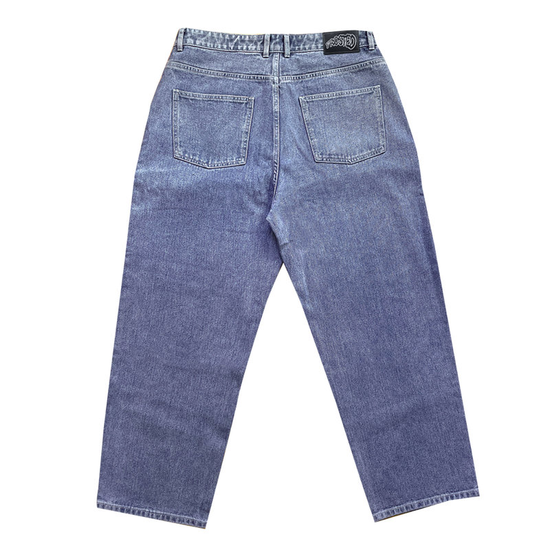 Frosted Wavy Pants - Blue Grey - Palm Isle Skate Shop