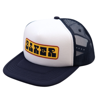 Baker Semi Drunk Trucker Hat - Navy/White