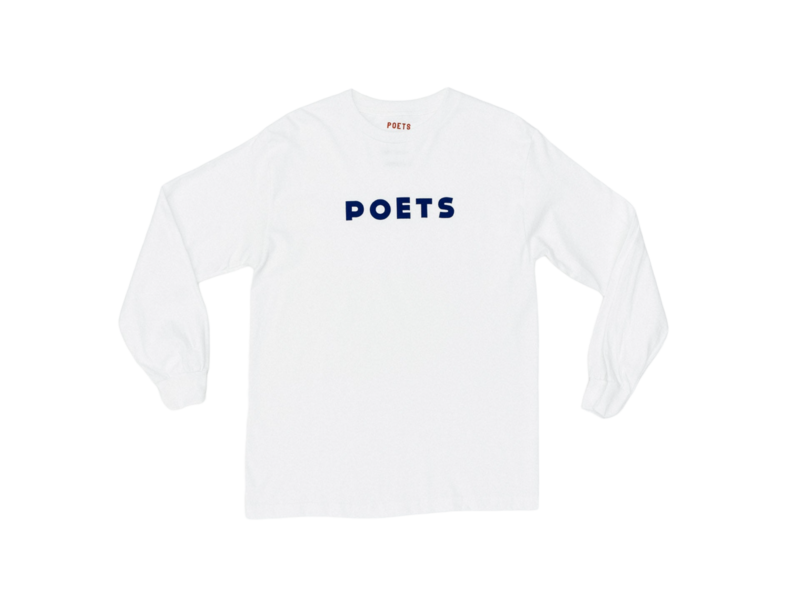 Poets Base Longsleeve T-Shirt - White