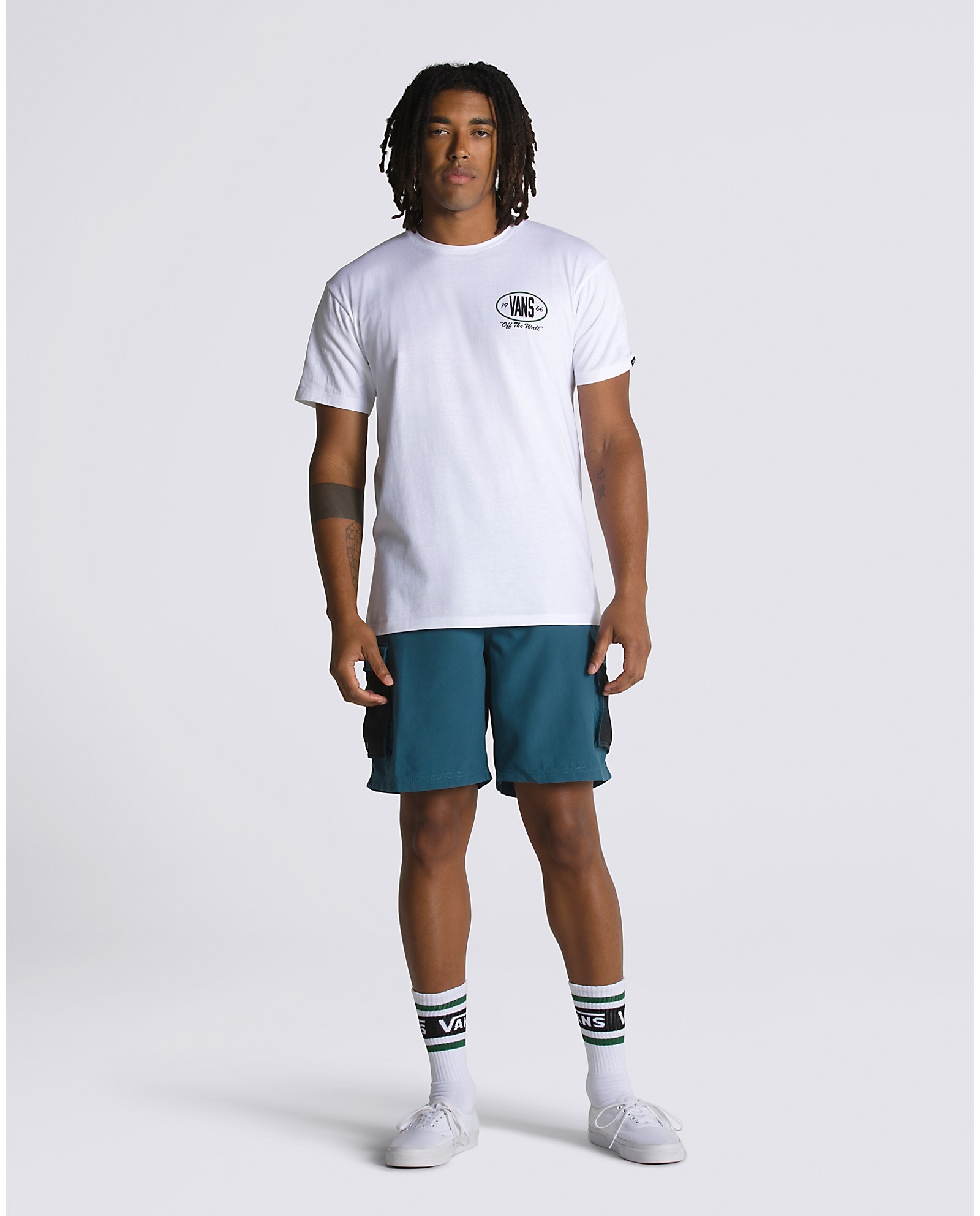 Vans shorts store checkerboard