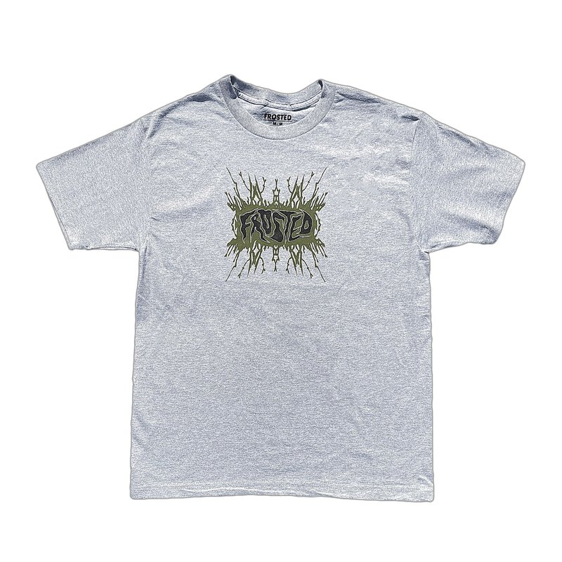 Frosted Virus T-Shirt - Heather Grey
