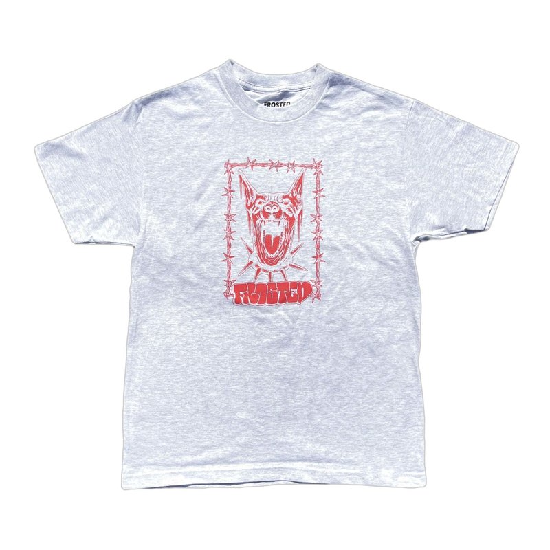 Frosted x Sam Mirzadeh Beware Of Brutus T-Shirt - Ash Grey