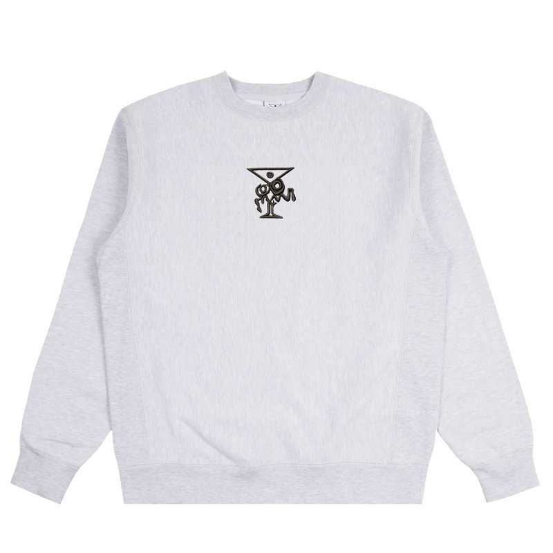 Alltimers Joyous Love Tini Crewneck - Heather Grey