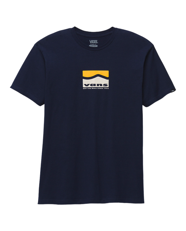 Vans Center Sidestripe T-Shirt - Navy