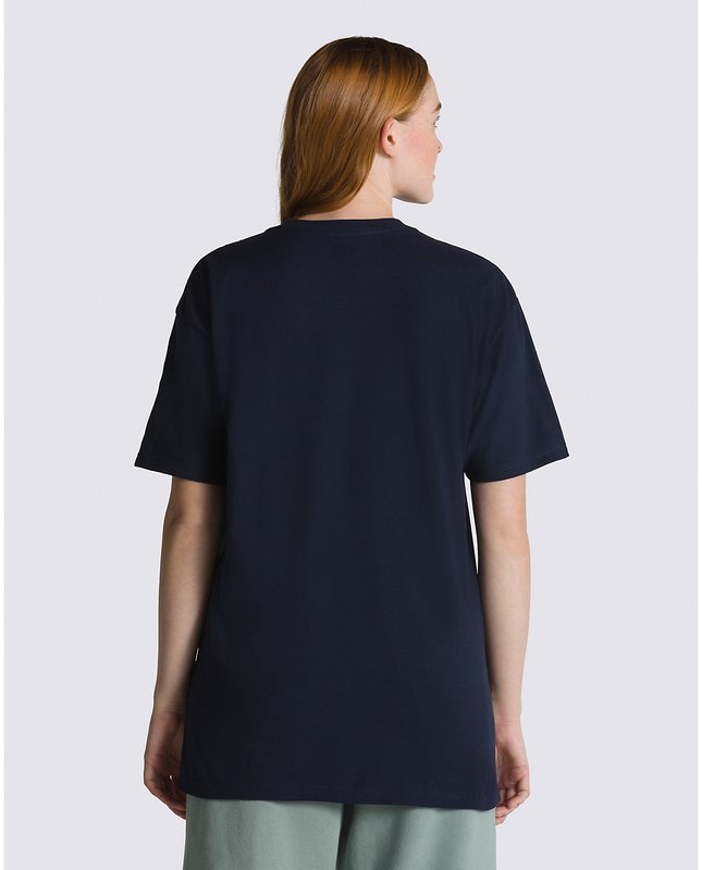 Vans Center Sidestripe T-Shirt - Navy