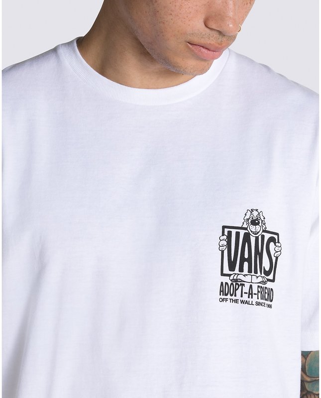 Vans Adopted A Friend T-Shirt - White