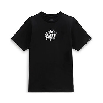 Vans Bone Yard T-Shirt d'Enfants - Noir