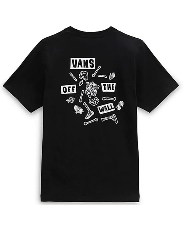 Vans Bone Yard T-Shirt d'Enfants - Noir