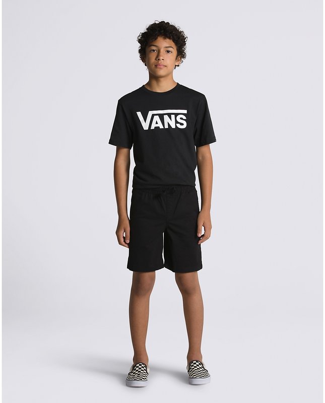 Vans Kids Range Elastic Waist 16.5" Shorts - Black