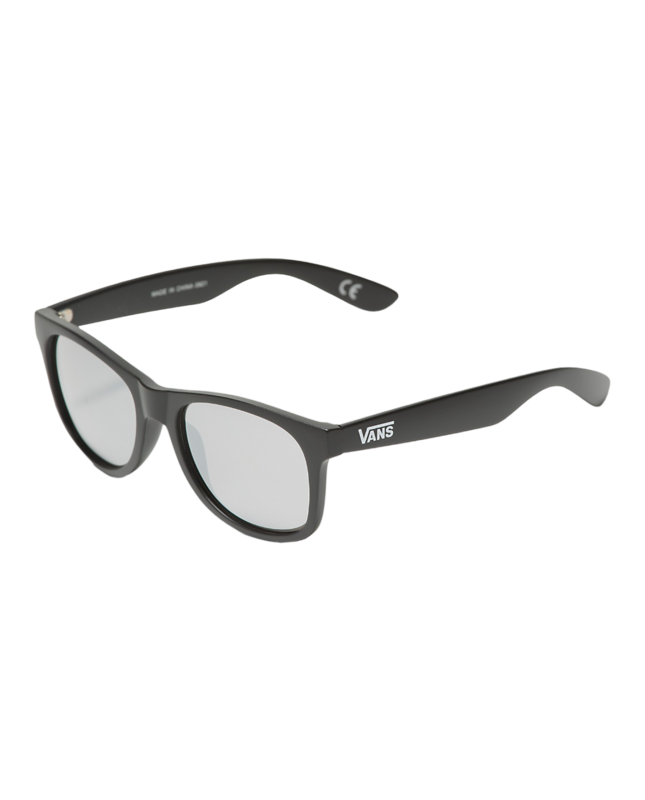 Vans Spicoli 4 Sunglasses - Matte Black/Silver Mirror