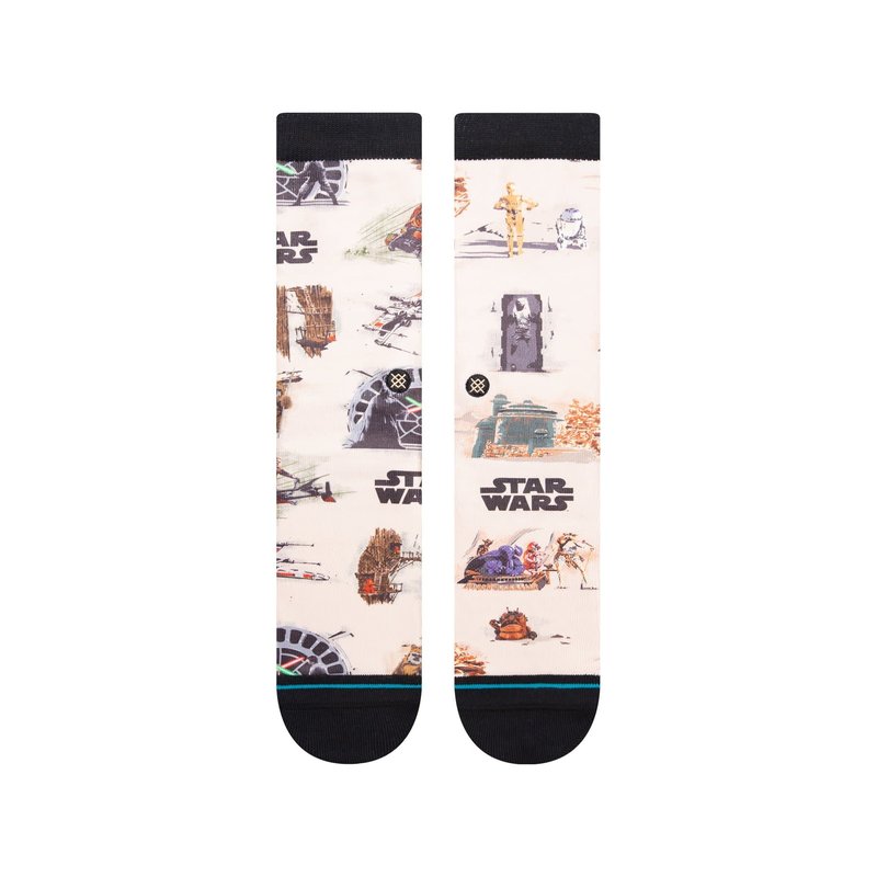 Stance Star Wars Rotj Crew Chaussettes - Sable